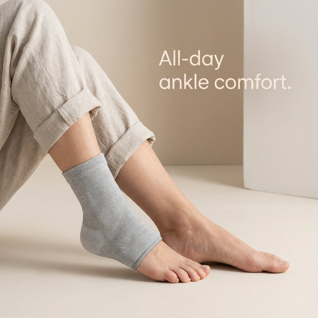 Premium Ankle Compression Sleeve (Pair)