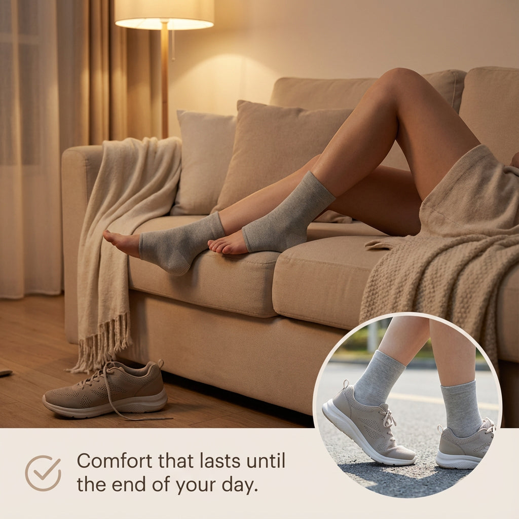 Premium Ankle Compression Sleeve (Pair)