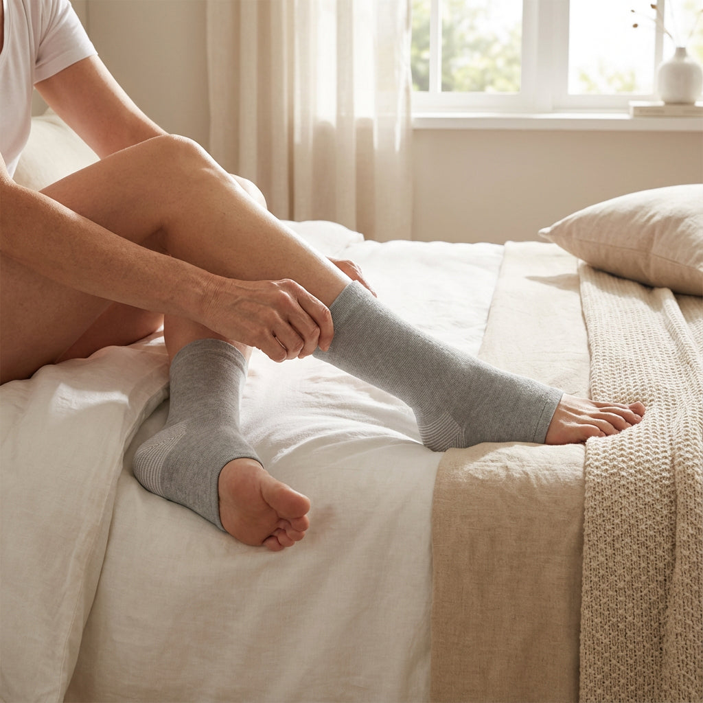 Premium Ankle Compression Sleeve (Pair)